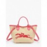 Sac panier S Le Panier Pliage LONGCHAMP Fraise