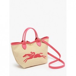 Sac panier S Le Panier Pliage LONGCHAMP Fraise