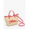 Sac panier S Le Panier Pliage LONGCHAMP Fraise