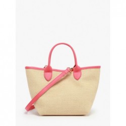 Sac panier S Le Panier Pliage LONGCHAMP Fraise