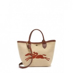 Sac panier S Le Panier Pliage LONGCHAMP Brun