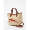 Sac panier S Le Panier Pliage LONGCHAMP Brun