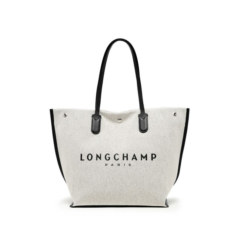 Sac cabas L Essential Toile LONGCHAMP Ecru