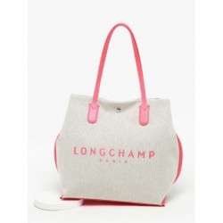 Sac cabas L Essential Toile LONGCHAMP Fraise