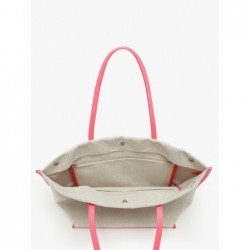 Sac cabas L Essential Toile LONGCHAMP Fraise