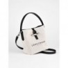 Bucket bag S Essential Toile LONGCHAMP Ecru