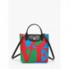 Sac bandoulière XS Longchamp x Robert Indiana LONGCHAMP Rouge