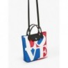 Sac bandoulière XS Longchamp x Robert Indiana LONGCHAMP Blanc