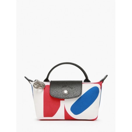 Trousse Longchamp x Robert Indiana LONGCHAMP Blanc