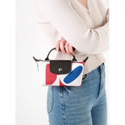 Trousse Longchamp x Robert Indiana LONGCHAMP Blanc