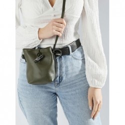 Sac bandoulière XS Roseau essential LONGCHAMP Kaki