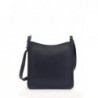 Sac porté travers zippé L Le Foulonné cuir LONGCHAMP Navy