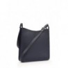 Sac porté travers zippé L Le Foulonné cuir LONGCHAMP Navy