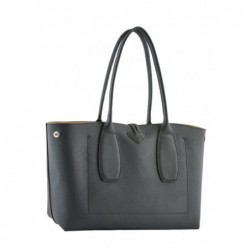 Sac porté épaule Roseau cuir LONGCHAMP Noir