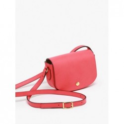 Sac porté travers Epure cuir LONGCHAMP Fraise