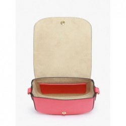 Sac porté travers Epure cuir LONGCHAMP Fraise