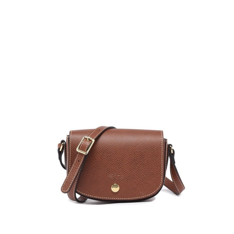 Sac porté travers Epure cuir LONGCHAMP Brun