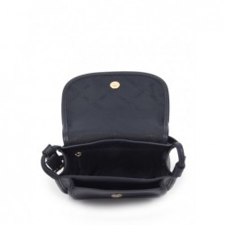 Sac bandoulière S Le Foulonné cuir LONGCHAMP Navy