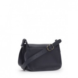 Sac bandoulière S Le Foulonné cuir LONGCHAMP Navy