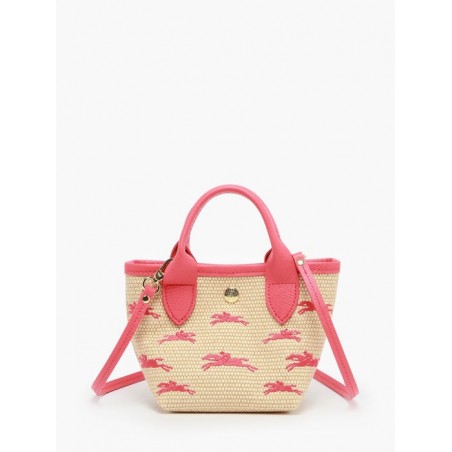 Sac bandoulière Le Panier Pliage LONGCHAMP Fraise