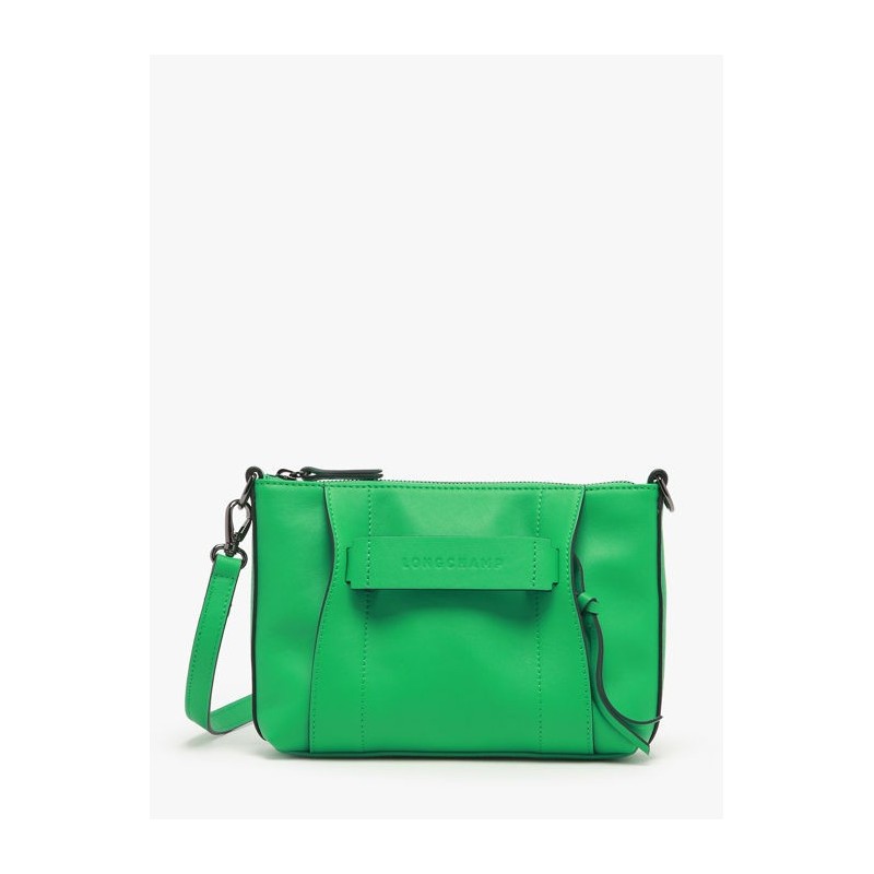 Sac bandoulière S Longchamp 3D cuir LONGCHAMP Vert