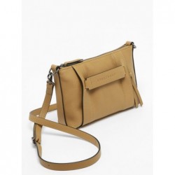 Sac bandoulière S Longchamp 3D cuir LONGCHAMP Tabac