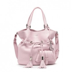 Sac seau M Premier flirt cuir LANCEL Cappuccino doré