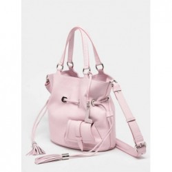 Sac seau M Premier flirt cuir LANCEL Cappuccino doré