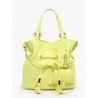 Sac seau M Premier flirt cuir LANCEL Citron vert