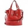 Sac seau M Premier flirt cuir LANCEL Rouge lancel