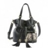 Sac seau M Premier Flirt Python cuir LANCEL Noir roccia