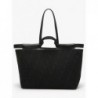 Sac cabas Camille Jacquard et cuir LANCEL Noir