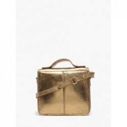 Sac bandoulière Mademoiselle George XS cuir PAUL MARIUS Bronze