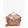 Sac bandoulière Mademoiselle George XS cuir PAUL MARIUS Or rose