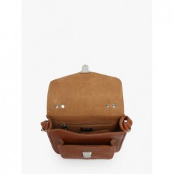 Sac bandoulière Mademoiselle George XS cuir PAUL MARIUS Naturel