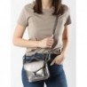 Sac bandoulière Mademoiselle George XS cuir PAUL MARIUS Acier