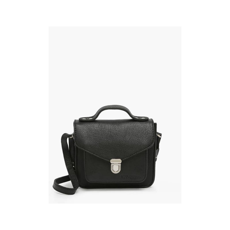 Sac bandoulière Mademoiselle George XS cuir PAUL MARIUS Noir