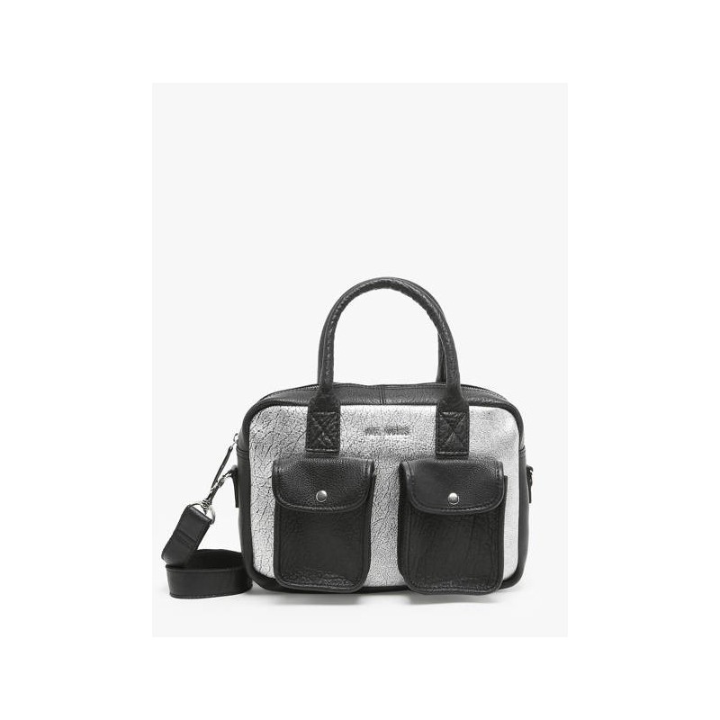 Sac bandoulière Vintage cuir PAUL MARIUS Noir