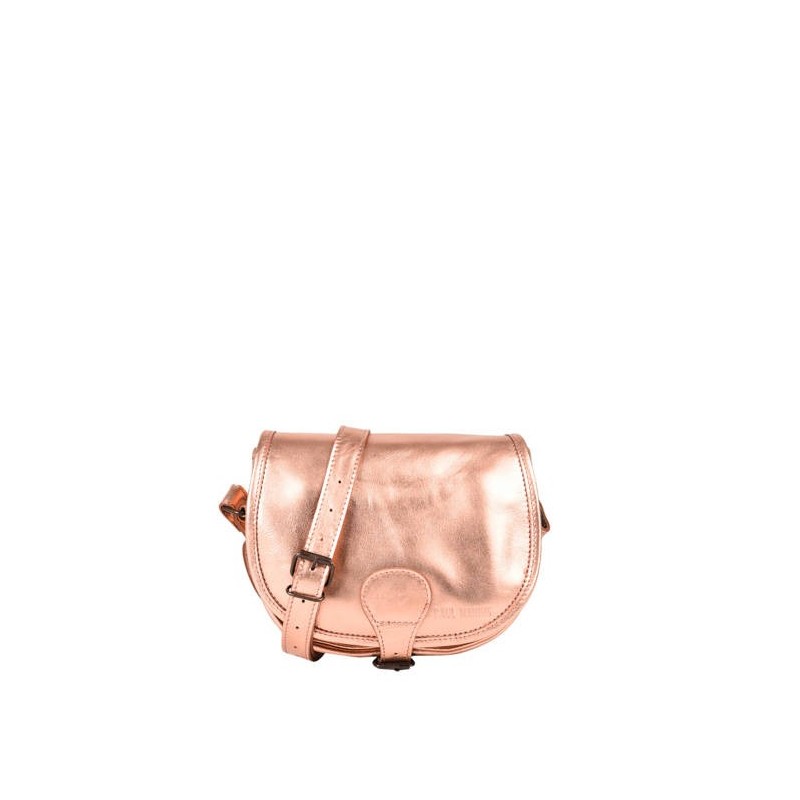 Sac LeBohemien cuir PAUL MARIUS Or rose