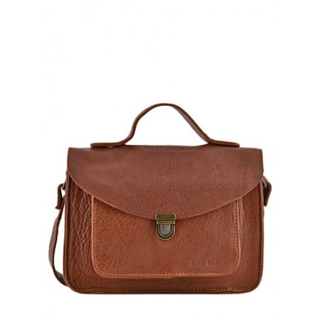 Sac Mademoiselle George cuir PAUL MARIUS Naturel