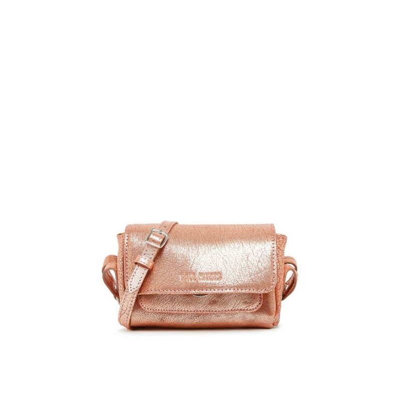 Sac bandoulière Diane XS PAUL MARIUS Or rose