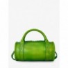 Sac Bowling Cuir Vert Femme Charlie Absinthe