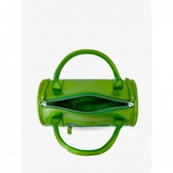 Sac Bowling Cuir Vert Femme Charlie Absinthe