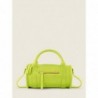 Mini Sac à Main Cuir Vert Femme Charlie Sorbet Pomme