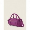 Mini Sac à Main Cuir Violet Femme Charlie Sorbet Cassis