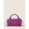 Mini Sac à Main Cuir Violet Femme Charlie Sorbet Cassis