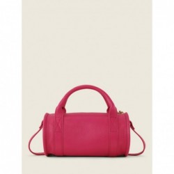 Mini Sac à Main Cuir Rose Femme Charlie Sorbet Framboise