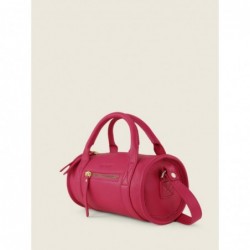 Mini Sac à Main Cuir Rose Femme Charlie Sorbet Framboise