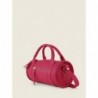 Mini Sac à Main Cuir Rose Femme Charlie Sorbet Framboise