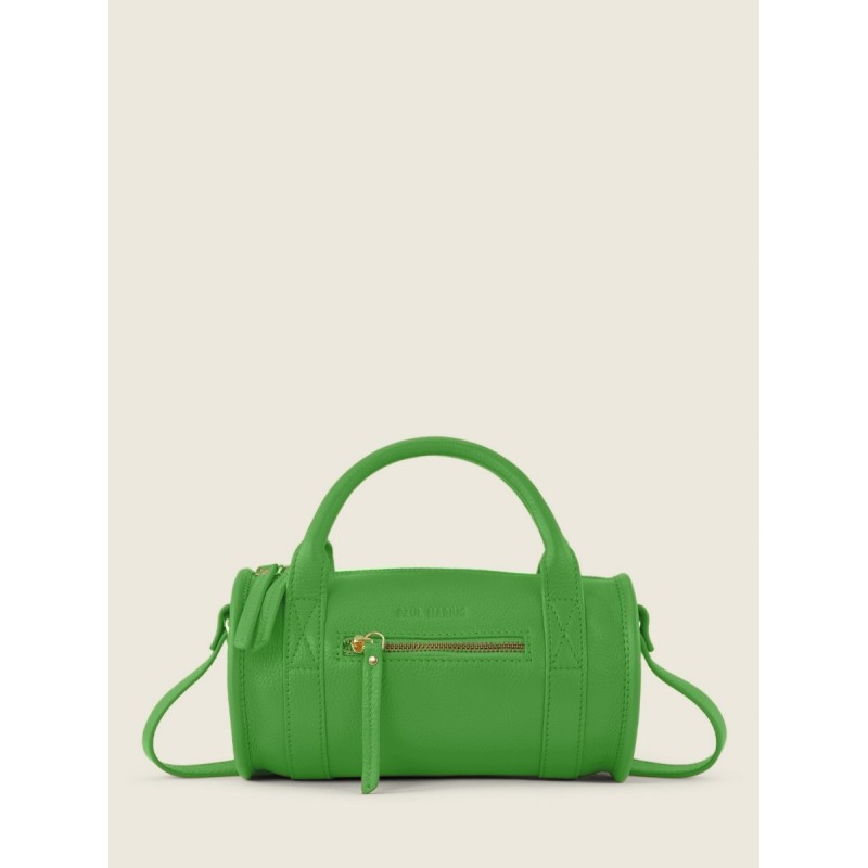 Mini Sac à Main Cuir Vert Femme Charlie Sorbet Kiwi